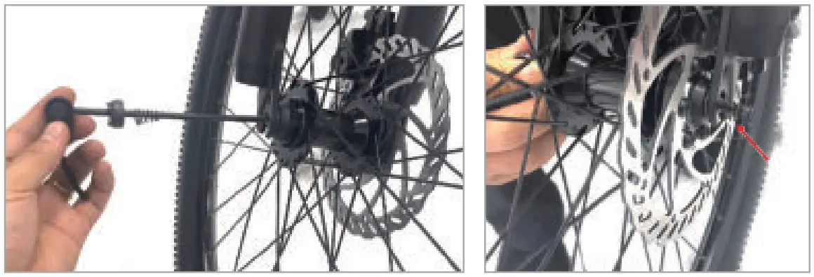 Front Wheel Installation