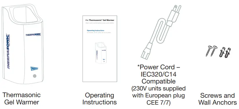 PARKER 82-01 Thermasonic Gel Warmer-fig2