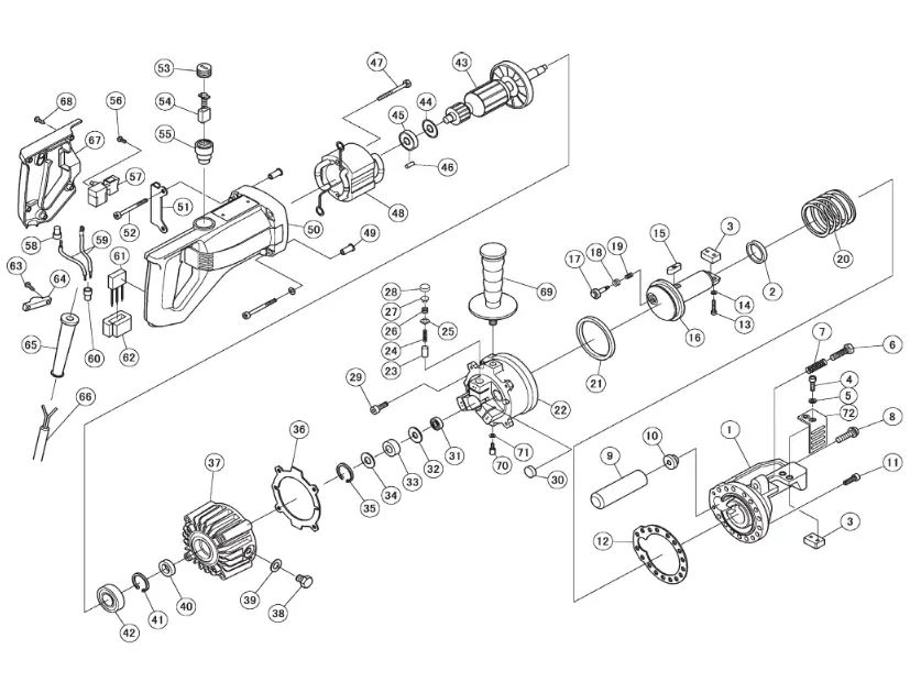 BN PRODUCTS DC 16W Heavy Duty Rebar Cutter - fig