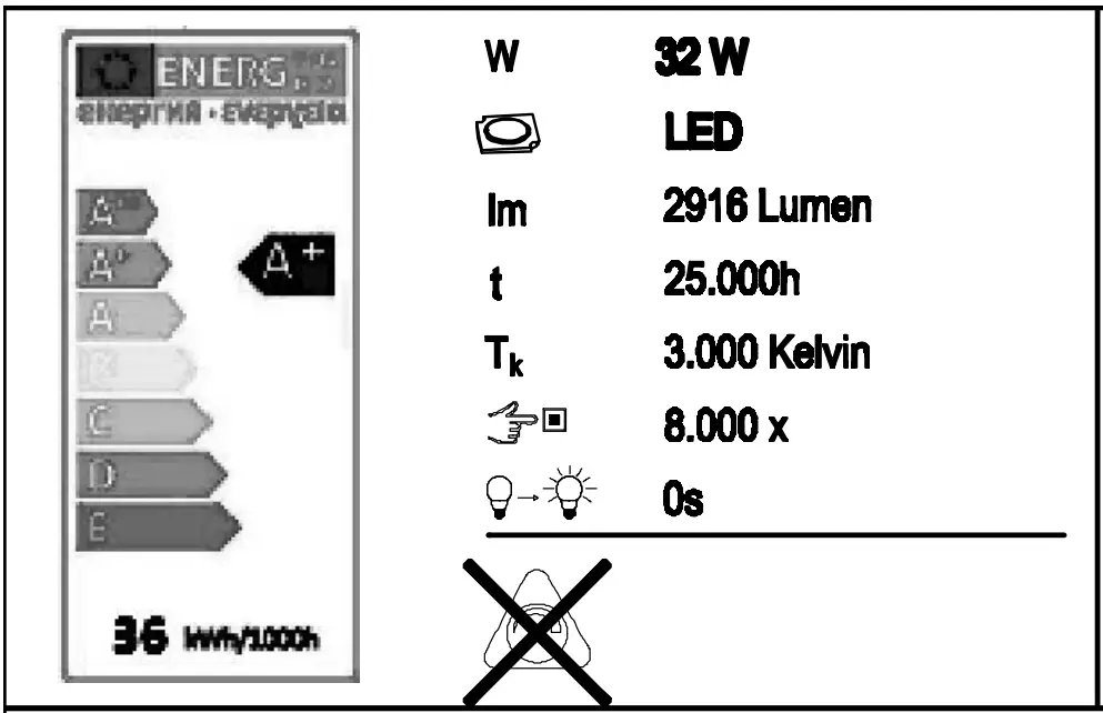 Paul Neuhaus 6130-55 LED Ceiling Light Rectangular fig 1