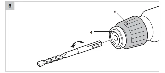 VONROC-RH505AC-Cordless-Rotary-Hammer-FIG-2