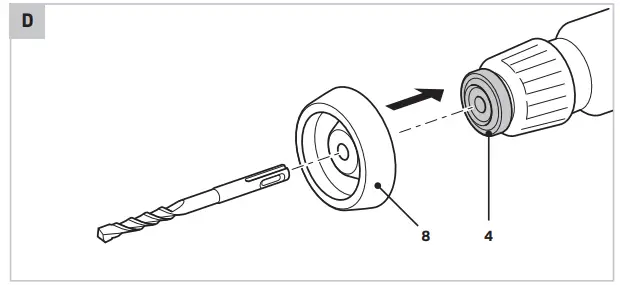 VONROC-RH505AC-Cordless-Rotary-Hammer-FIG-4