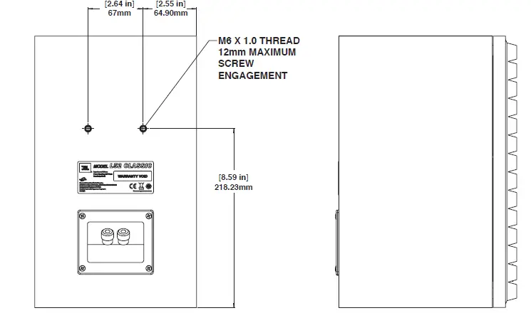 JBL L52 Classic 5.25-inch (130mm) 2-way Bookshelf Loudspeaker fig 2