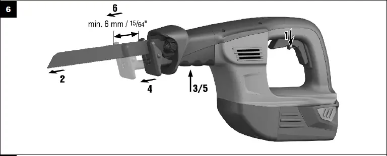 HILTI-WSR-36-A-Cordless-Reciprocating-Saw-fig-6