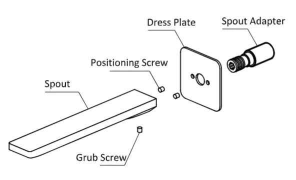 WATERWARE-FWCU08-Cube-Wall-Mounted-Bath-Spout-Brushed-Nickel-1