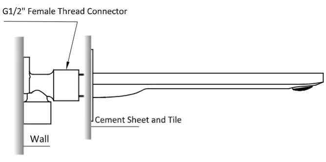 WATERWARE-FWCU08-Cube-Wall-Mounted-Bath-Spout-Brushed-Nickel-2