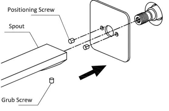 WATERWARE-FWCU08-Cube-Wall-Mounted-Bath-Spout-Brushed-Nickel-5
