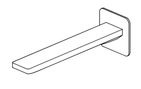 WATERWARE-FWCU08-Cube-Wall-Mounted-Bath-Spout-Brushed-Nickel-6