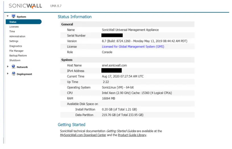 SONICWALL Global Management System 9.3 - Figure 6