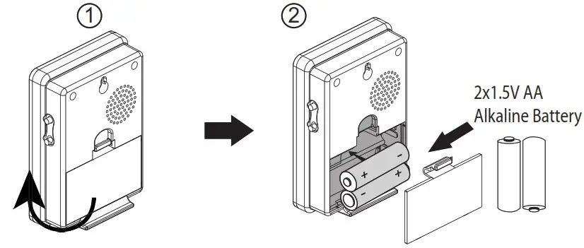 Alecto ADB 11 Wireless Bell - Indoor