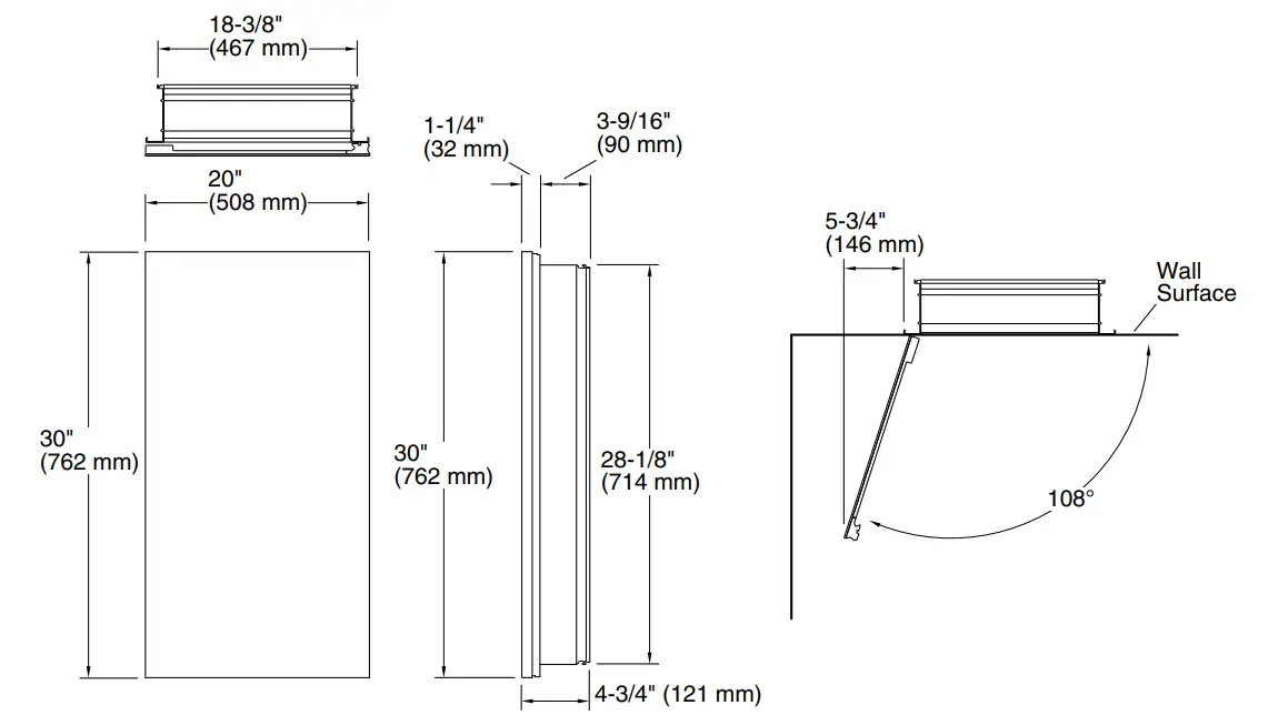 KOHLER-K-99002-Verdera-Medicine-Cabinet-FIG-1