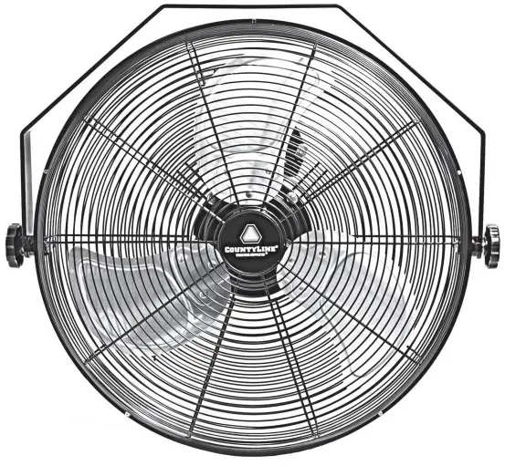 COUNTYLINE SFE-50045W-B 18 in. Wall Mounted Barn Fan -