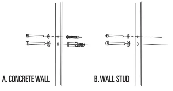 COUNTYLINE SFE-50045W-B 18 in. Wall Mounted Barn Fan -5