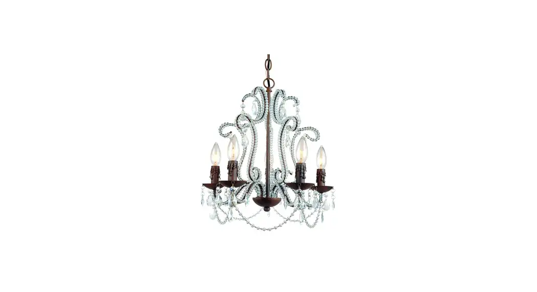 Hanover Helebead-5mc Elegance 5-light Mini Chandelier Owner's Manual