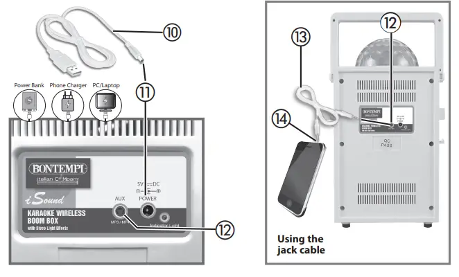 BONTEMPI-48-6100-Wireless-Karaoke-Boom-Box-FIG-3