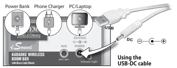 BONTEMPI-48-6100-Wireless-Karaoke-Boom-Box-FIG-4
