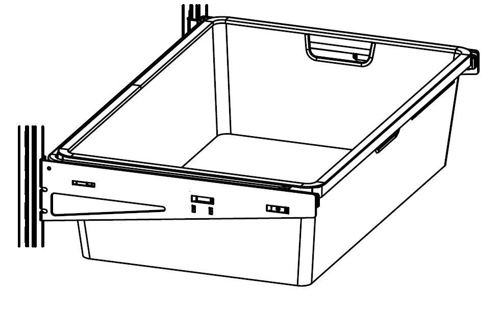 Origin 21 WR2SMDK-16-W Small Mesh Drawer Kit