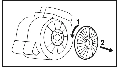 Electrolux LFP326AB Built-in Telescopic Hood - 7