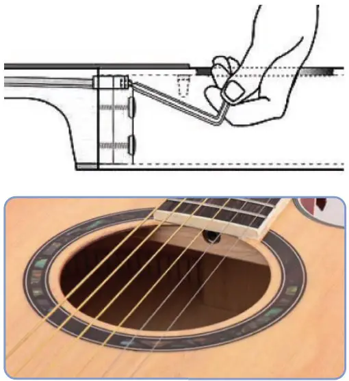 Adjust an Acoustic Guitar