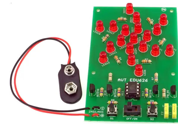 KITS LED Fan Educational Soldering Kit-FIG1