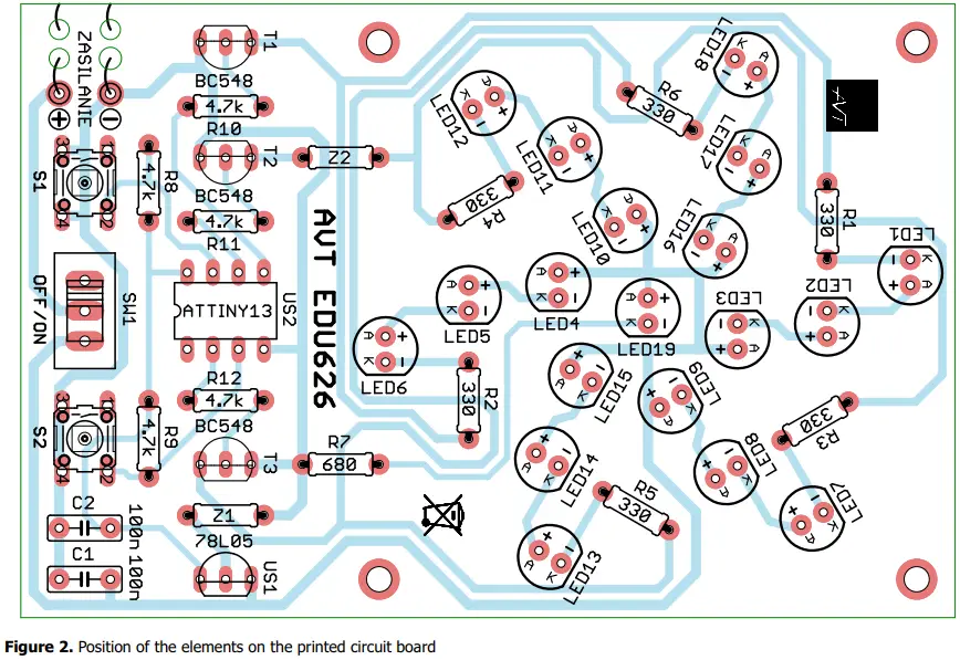 KITS LED Fan Educational Soldering Kit-FIG3