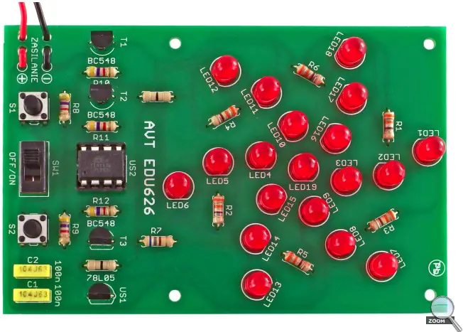 KITS LED Fan Educational Soldering Kit-FIG4