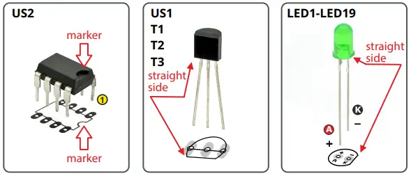 KITS LED Fan Educational Soldering Kit-FIG5