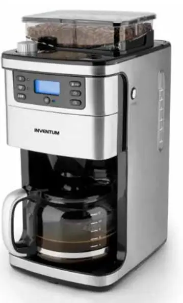 INVENTUM KZ915GD Grind and Brew Coffee Maker -