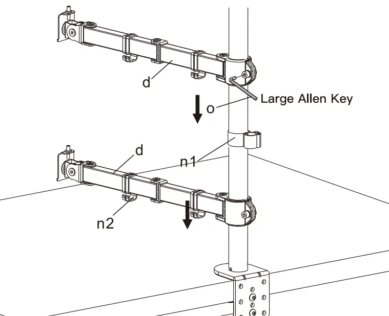 HUANUO-HNCM2-Monitor-and-Laptop-Mount-fig-11