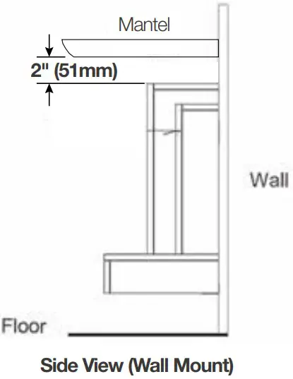 NAPOLEON NEFP32 5019W IOT Stylus Cara Electric Fireplace - Figure 3