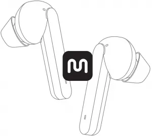 Monoprice TWE-03 True Wireless Plus Touch Bluetooth Earbuds