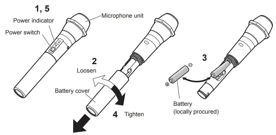 Replacing the battery