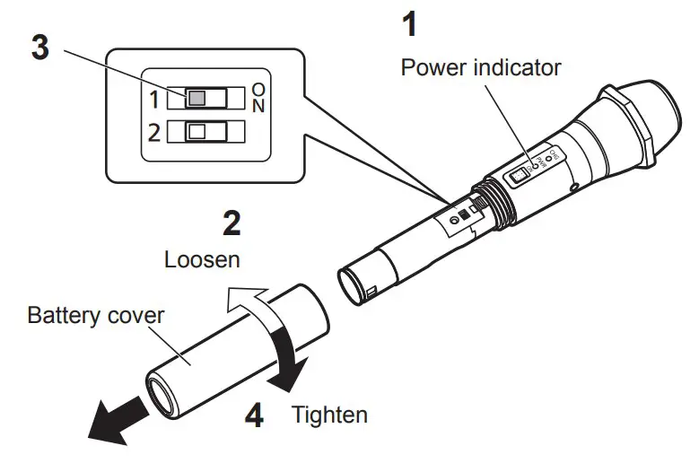 Setting the low cut filter