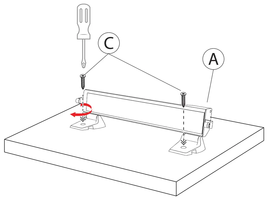 CTA LT-LFSDM Locking and Folding Security Laptop Desk Mount - fig 3