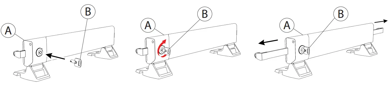 CTA LT-LFSDM Locking and Folding Security Laptop Desk Mount - fig 4