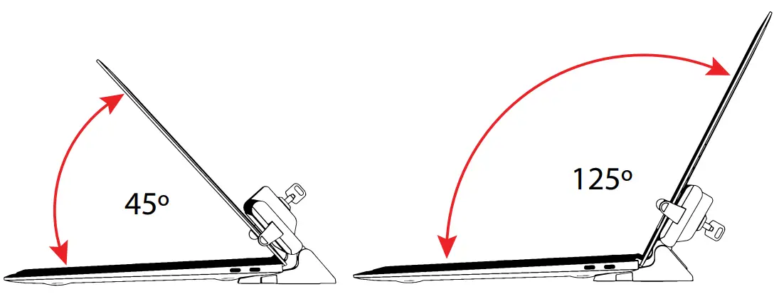 CTA LT-LFSDM Locking and Folding Security Laptop Desk Mount - fig 7
