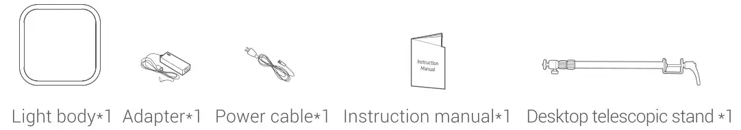 Item List of  ES30 Kit 1