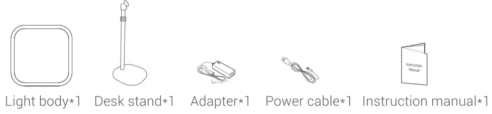 Item List of  ES30 Kit 1