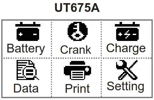 UNI-T UT673A Battery Tester - Battery test