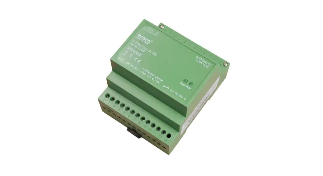 Esera 11322 1-wire Hub Iii Dc User Guide Esera 11322 1-wire Hub Iii Dc User Guide