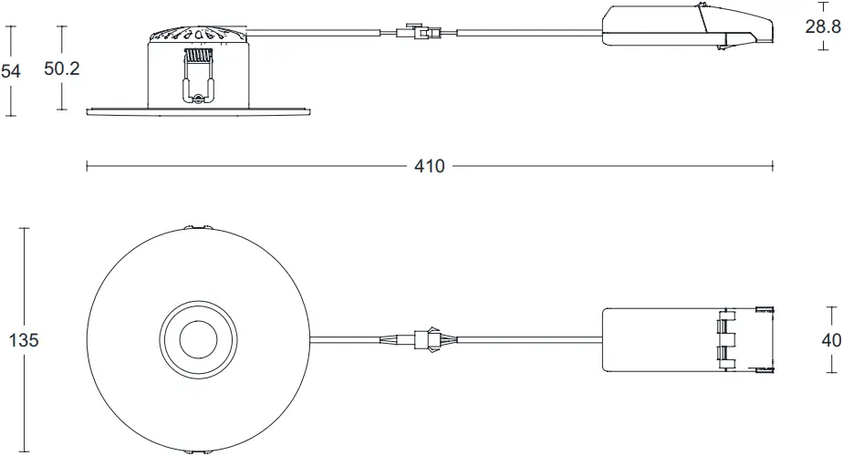 LEVITON V50 Pro - Profile & Dimensions