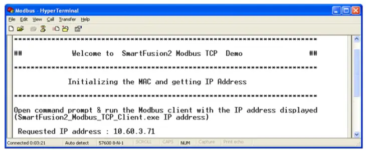 Microsemi-DG0440-Running-Modbus-TCP-Reference-Design-on-SmartFusion2-Devices-10