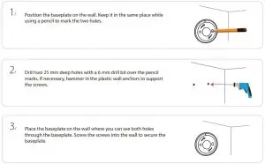 FIG 10 Mounting the Camera