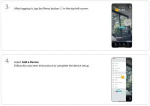 FIG 9 mydlink App Camera Setup