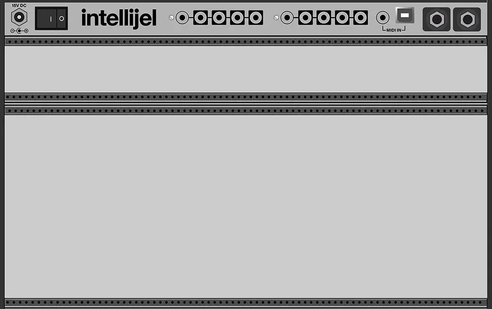 intellijel Stereo Line Out 1U System - Palette Case