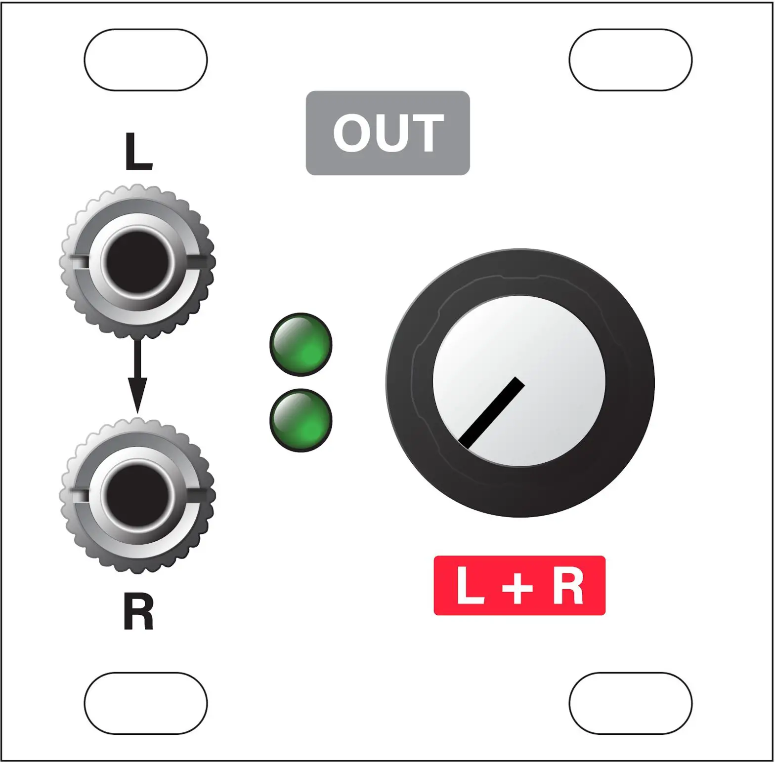 intellijel Stereo Line Out 1U System - SYSTEM OVERVIEW 1