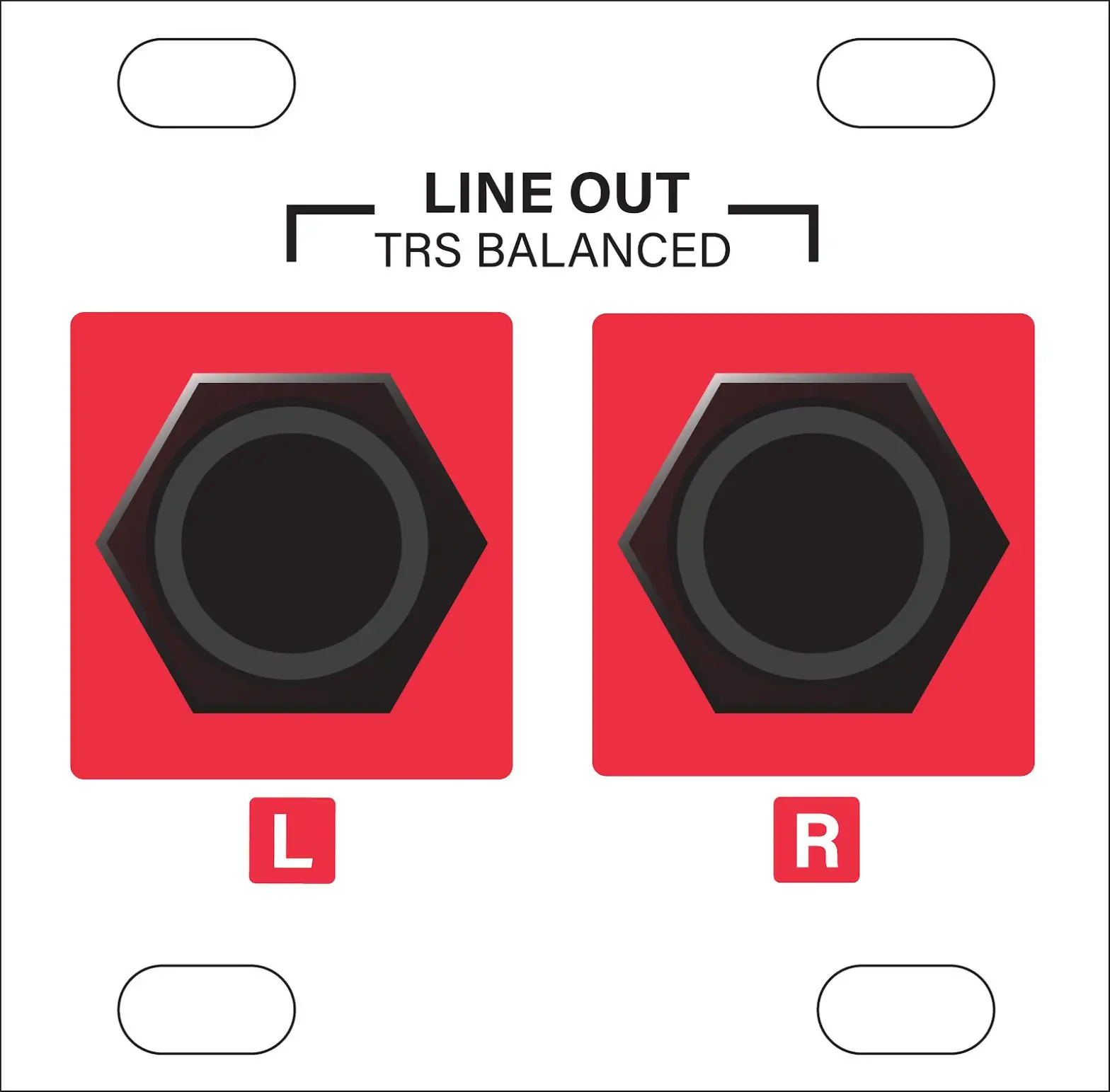 intellijel Stereo Line Out 1U System - Stereo Out
