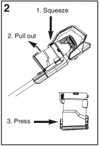eureka NEC480 - Empty dust cup after every use - Fig. 2