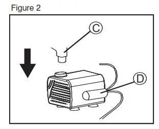 Homedics WFL-MDV EnviraScape Midnight Valley - Assembly and Instructions for Use Fig 2