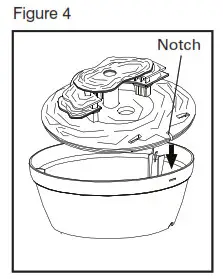 Homedics WFL-MDV EnviraScape Midnight Valley - Assembly and Instructions for Use Fig 4